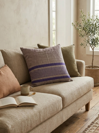 Warm Grey Cushion Cover