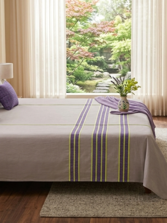 ORCHID HERITAGE (BEDCOVER)